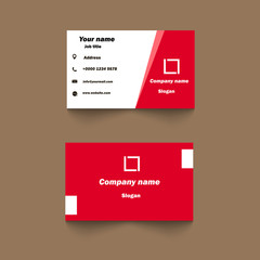Vector Modern Creative and Clean Business Card Template