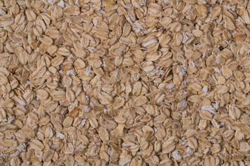 Oats - Rolled Oats Background - Oatmeal