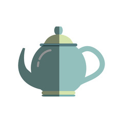 Tea porcelain jug icon vector illustration graphic design