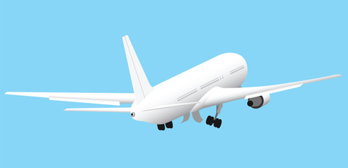 Vector plane takeoff