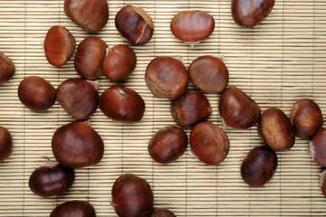raw chestnuts