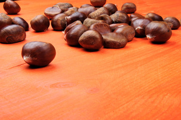 raw chestnuts