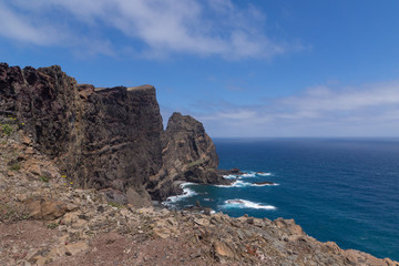 Fototapeta premium Ponta de Sao Lourenco, East coast of Madeira island