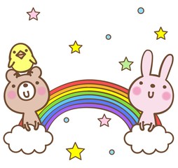 虹とどうぶつ