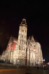 Fototapeta na wymiar Cathedral of St. Elisabeth in Kosice, Slovakia