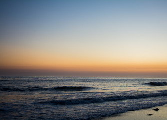 Fototapeta na wymiar Santa Barbara Beach Sunset 