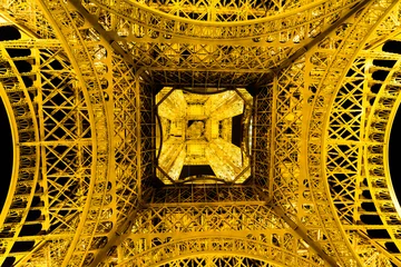 Crédence de cuisine en verre imprimé Monument artistique Tour Eiffel, la pieuvre parisienne