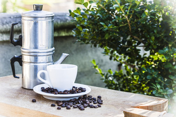 Traditional neapolitan coffee