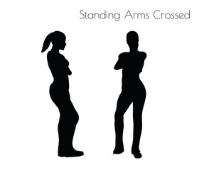 woman in Standing Arms Crossed pose