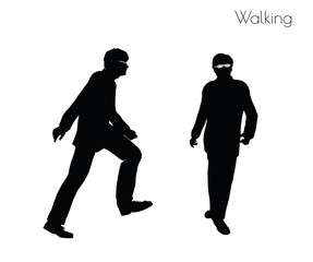 man in Walking pose