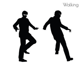 man in Walking pose