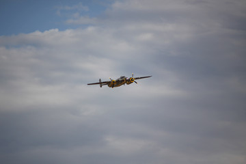 World War II bomber plane 