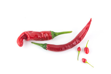 Tre tipi di peperoncino rosso