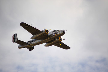 Fototapeta na wymiar World War II bomber plane