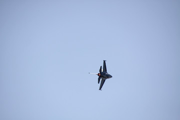 fighter jet flying