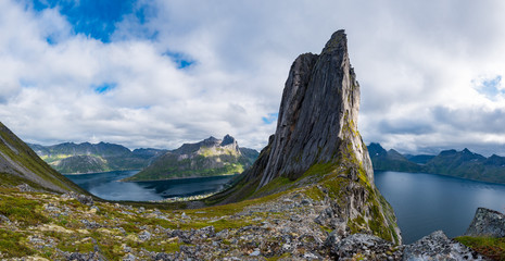 Dramatic Segla Mountain, Senja, Norway