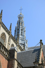 Fototapeta na wymiar St Bavo Church - Haarlem
