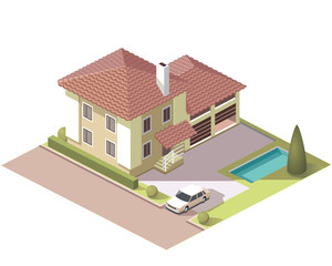 Set tiles vector buildings