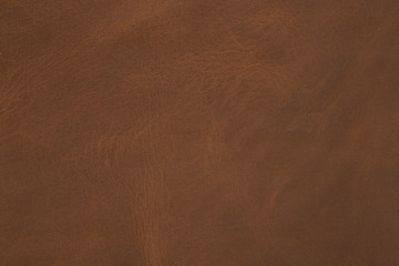 Brown vintage natural leather background.