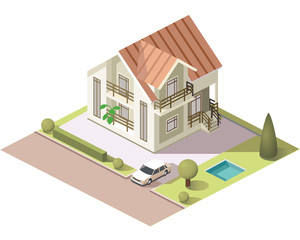 Set tiles vector buildings