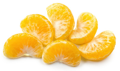 mandarin orange isolated