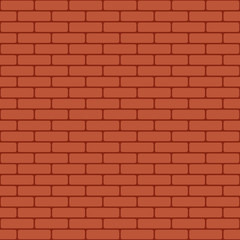 brick wall. vector illustration