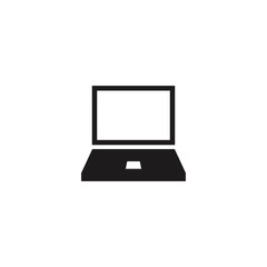 Fototapeta premium laptop icon illustration vector