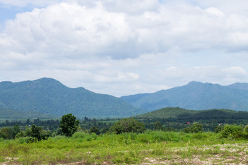 Fototapeta premium Mountainious view