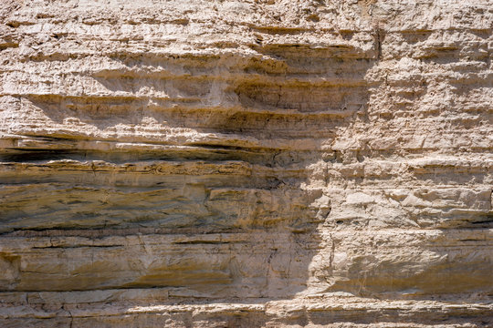 Close up of rock formations in Dunhuang Yardang National Geopark, Gobi Desert, China