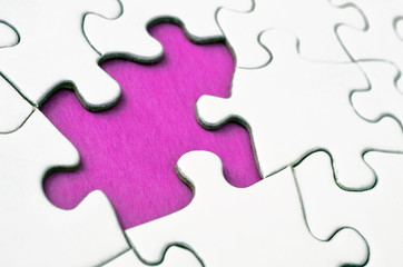 Fototapeta premium Missing Puzzle Piece