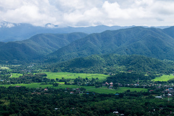 Obraz premium Mountainious view
