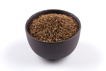Caraway seeds in bowl