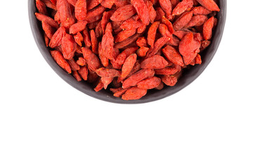 goji berries close up