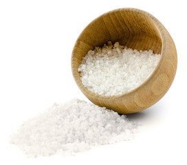 sea salt in a cup