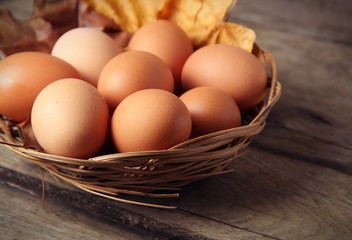 Fresh eggs