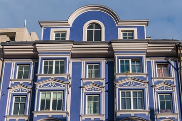 Fototapeta premium Bürgerhaus Fassade in Innsbruck, Maria-Theresien-Straße