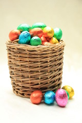 Chocolate easter eggs
