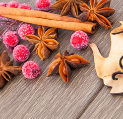 Christmas natural decoration