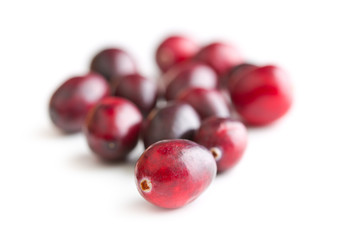The tasty american cranberries.