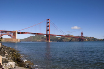 Golden Gate Bridge in San Francisco, Kalifornien