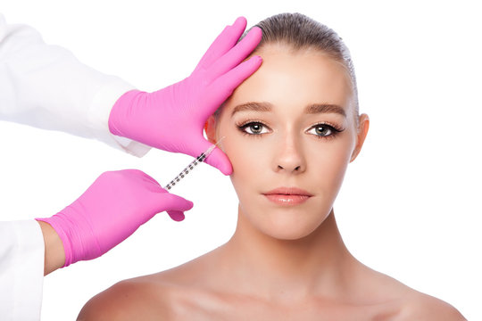 Injection facial skincare spa beauty treatment