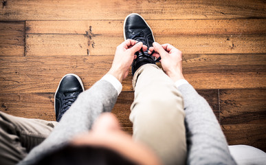 Getting ready in the morning an going to work