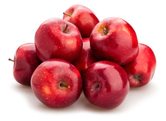 Fototapeta na wymiar red delicious apples
