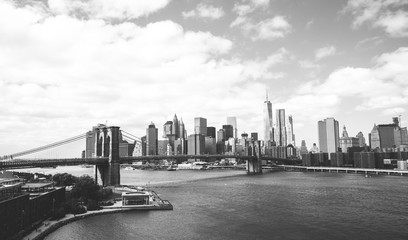 New york view from manhattan bridge