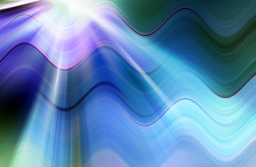 Abstract background in blue, green, purple and pink colors