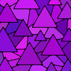 abstract vector stained-glass mosaic background