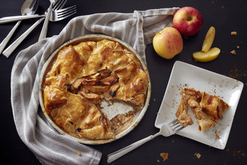 Rustic Apple Pie
