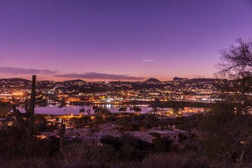 Fountain Hills, Arizona Sunset