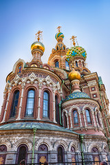Fototapeta na wymiar Church of the Savior on Spilled Blood, St. Petersburg, Russia