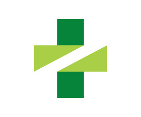 Medicine Cross Plus Abstract Icon Logo Design
